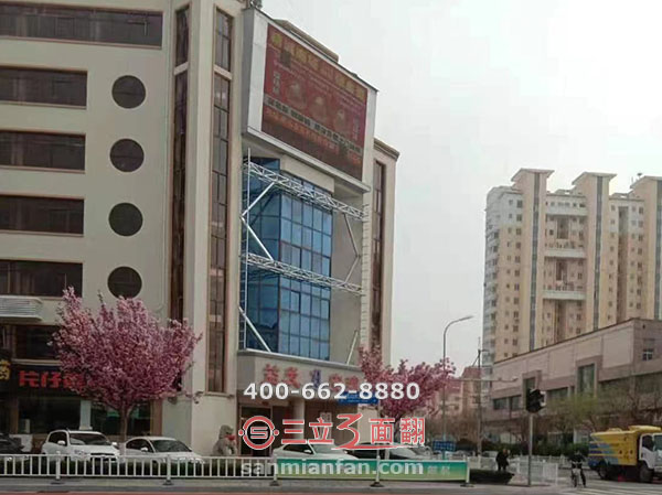 超高三面翻分段接高廣告牌鋼結(jié)構(gòu)的施工步驟順序  超高三面翻分段接高廣告牌鋼結(jié)構(gòu)的施工步驟順序